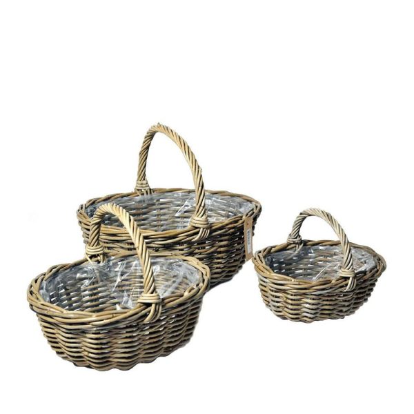 SET 3 CESTI KOBU 30-36-46X24-31-38 CM H.14-16-18 CM NATURALE SET 3 CESTI KOBU 30-36-46X24-31-38 CM H.14-16-18 CM NATURALE
