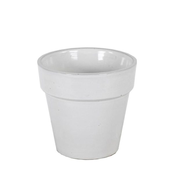 VASO CERAMICA D.25 CM H.25 CM -GRACE- BIANCO LUCIDO VASO CERAMICA D.25 CM H.25 CM -GRACE- BIANCO LUCIDO