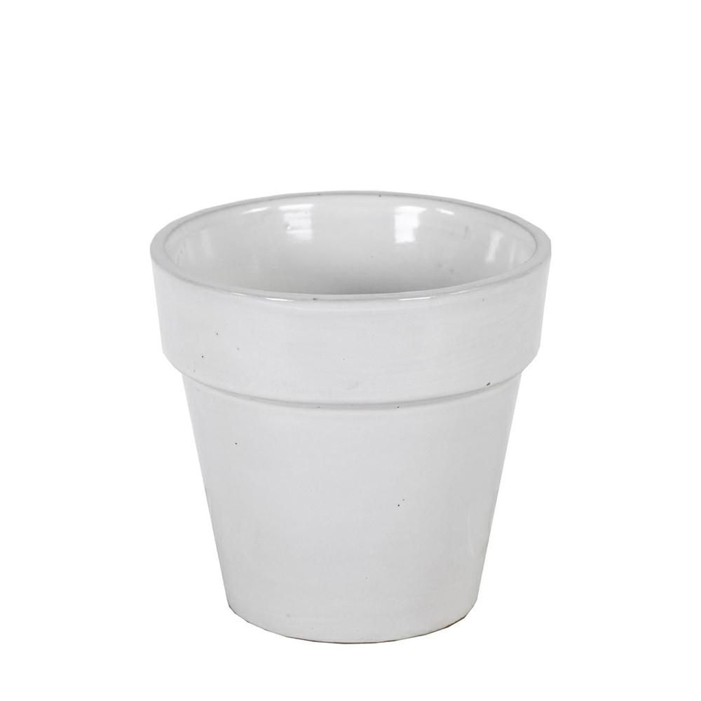 VASO CERAMICA D.25 CM H.25 CM -GRACE- BIANCO LUCIDO VASO CERAMICA D.25 CM H.25 CM -GRACE- BIANCO LUCIDO