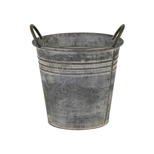 CASPO TONDO METALLO D.27,5 CM H.26 CM -FOLKS- CREMA VINTAGE CASPO TONDO METALLO D.27,5 CM H.26 CM -FOLKS- CREMA VINTAGE