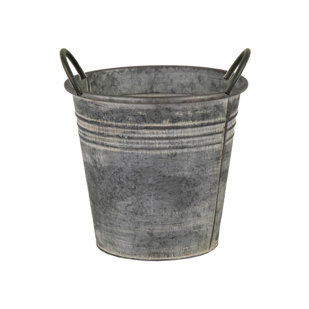 CASPO TONDO METALLO D.27,5 CM H.26 CM -FOLKS- CREMA VINTAGE CASPO TONDO METALLO D.27,5 CM H.26 CM -FOLKS- CREMA VINTAGE