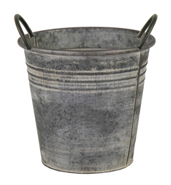 CASPO TONDO METALLO D.31 CM H.29 CM -FOLKS- CREMA VINTAGE CASPO TONDO METALLO D.31 CM H.29 CM -FOLKS- CREMA VINTAGE