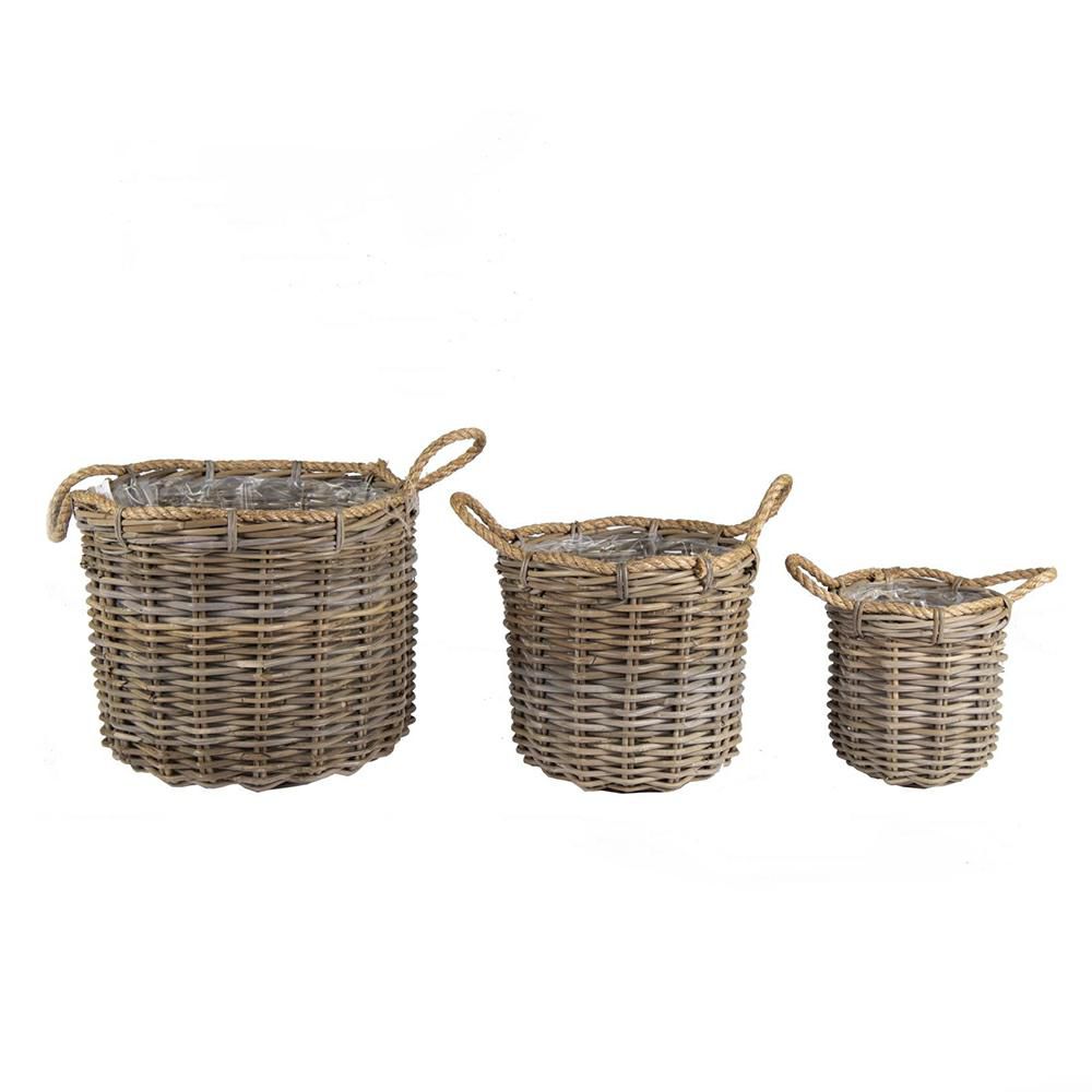 SET 3 CESTI KOBU D.26-40 CM H.23-39 CM NATURALE SET 3 CESTI KOBU D.26-40 CM H.23-39 CM NATURALE