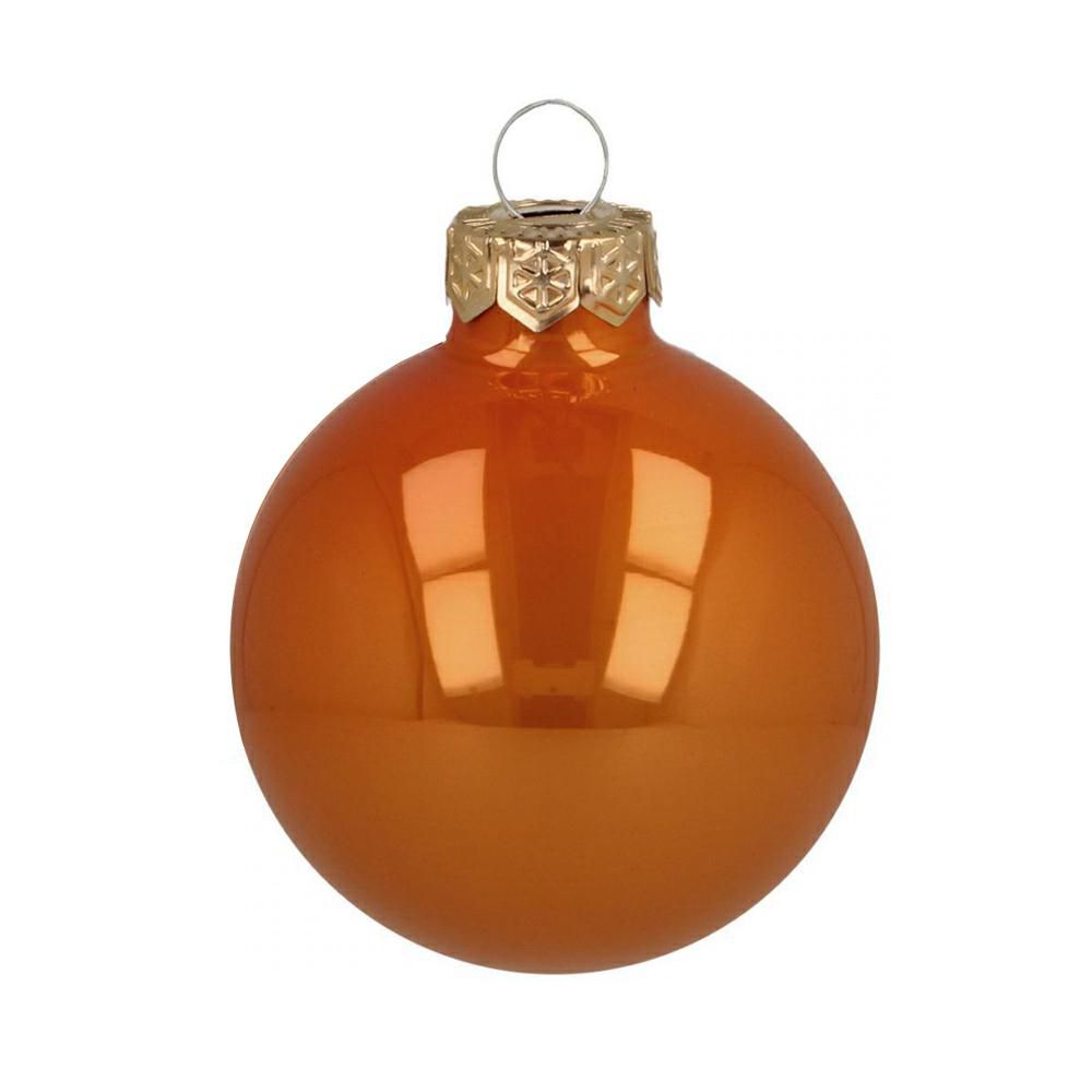 SET 12 SFERE VETRO MM.70 ARANCIO LUCIDO SET 12 SFERE VETRO MM.70 ARANCIO LUCIDO