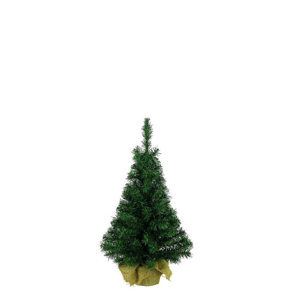 ALBERO NATALE MINI C/SACCO JUTA H.45 CM VERDE ALBERO NATALE MINI C/SACCO JUTA H.45 CM VERDE
