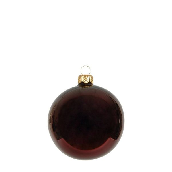 SET 12 SFERE VETRO MM.70 BORDEAUX LUCIDO SET 12 SFERE VETRO MM.70 BORDEAUX LUCIDO