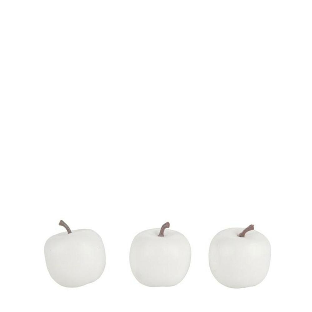 SET 16 MELE DIAM.3,5 BIANCO