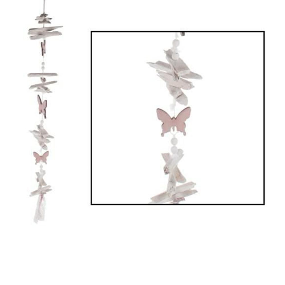 FESTONE-BUTTERFLY-CM.100 ROSA ANTIC.