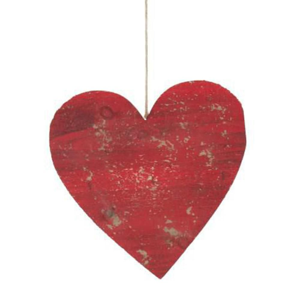 SET 5 CUORI LEGNO D/APP. 25X25 ROSSO ANTICATO SET 5 CUORI LEGNO D/APP. 25X25 ROSSO ANTICATO