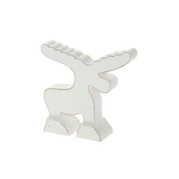 ALCE MDF 15X15X4 CM BIANCO WASH. ALCE MDF 15X15X4 CM BIANCO WASH.