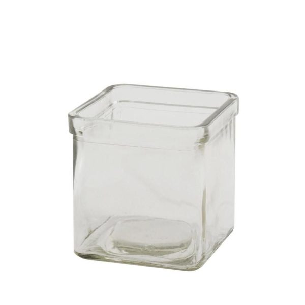 CUBO VETRO BORD. 10X10X10 TRASP. CUBO VETRO BORD. 10X10X10 TRASP.