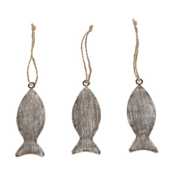 SET 10 PESCI MET. D/APP. CM.6 GRIGIO SET 10 PESCI MET. D/APP. CM.6 GRIGIO