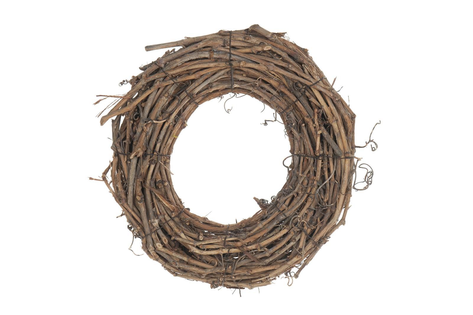 CORONA VITE D.50 CM NATURALE