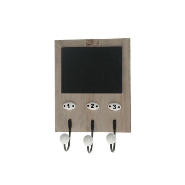 LAVAGNA LEGNO 20X7,5X29C/3GANCI NATURALE WASH LAVAGNA LEGNO 20X7,5X29C/3GANCI NATURALE WASH