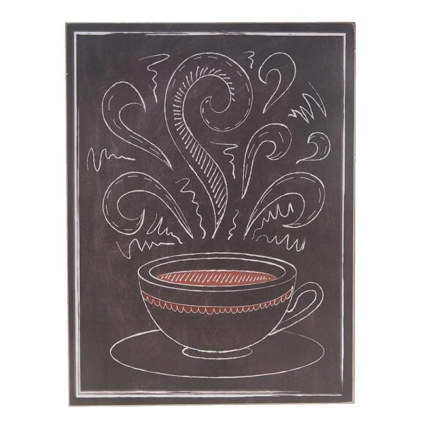 QUADRETTO -COFFEE CUP- 30X40X0,9 CM NERO QUADRETTO -COFFEE CUP- 30X40X0,9 CM NERO