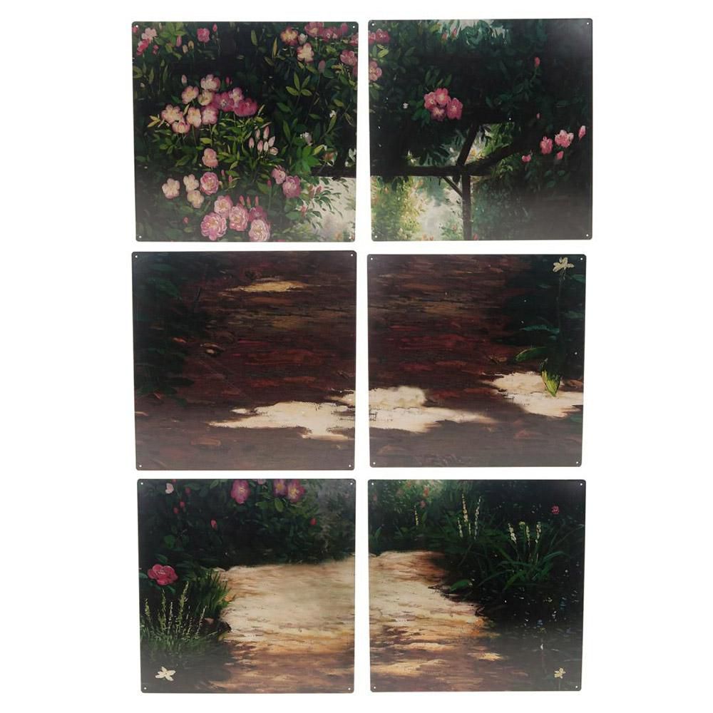 PANNELLO METALLO NATURA50X50 ASS.MULTIC. PANNELLO METALLO NATURA50X50 ASS.MULTIC.