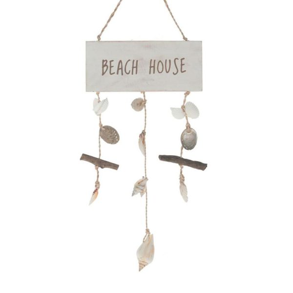 ADDOBBO LEGNO-BEACH HOUSE-36X19,5 BIANCO/NATURALE ADDOBBO LEGNO-BEACH HOUSE-36X19,5 BIANCO/NATURALE