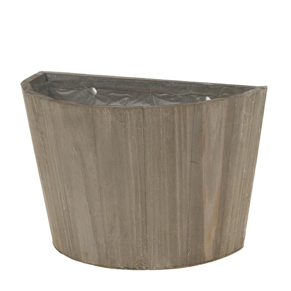 VASO LEGNO D/APP.SEMICERCHIO 23×12,5×15,5 NAT.WASH VASO LEGNO D/APP.SEMICERCHIO 23×12,5×15,5 NAT.WASH
