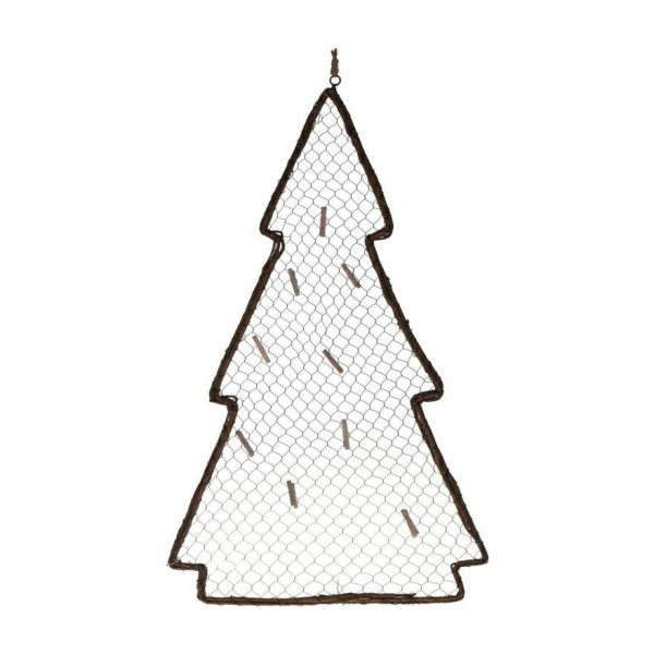 ALBERO RETE 50X2 CM H.80 CM -CHRISTMAS- C/CLIPS D/APP. NATURALE