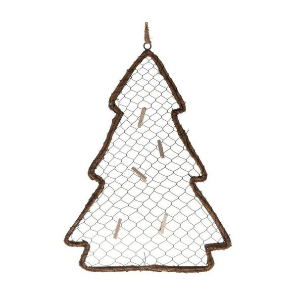 ALBERO RETE 36X2 CM H.50 CM -CHRISTMAS- C/CLIPS D/APP. NATURALE