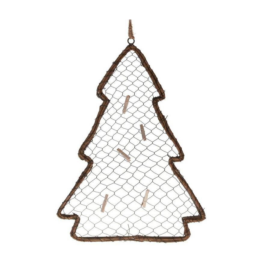ALBERO RETE 36X2 CM H.50 CM -CHRISTMAS- C/CLIPS D/APP. NATURALE