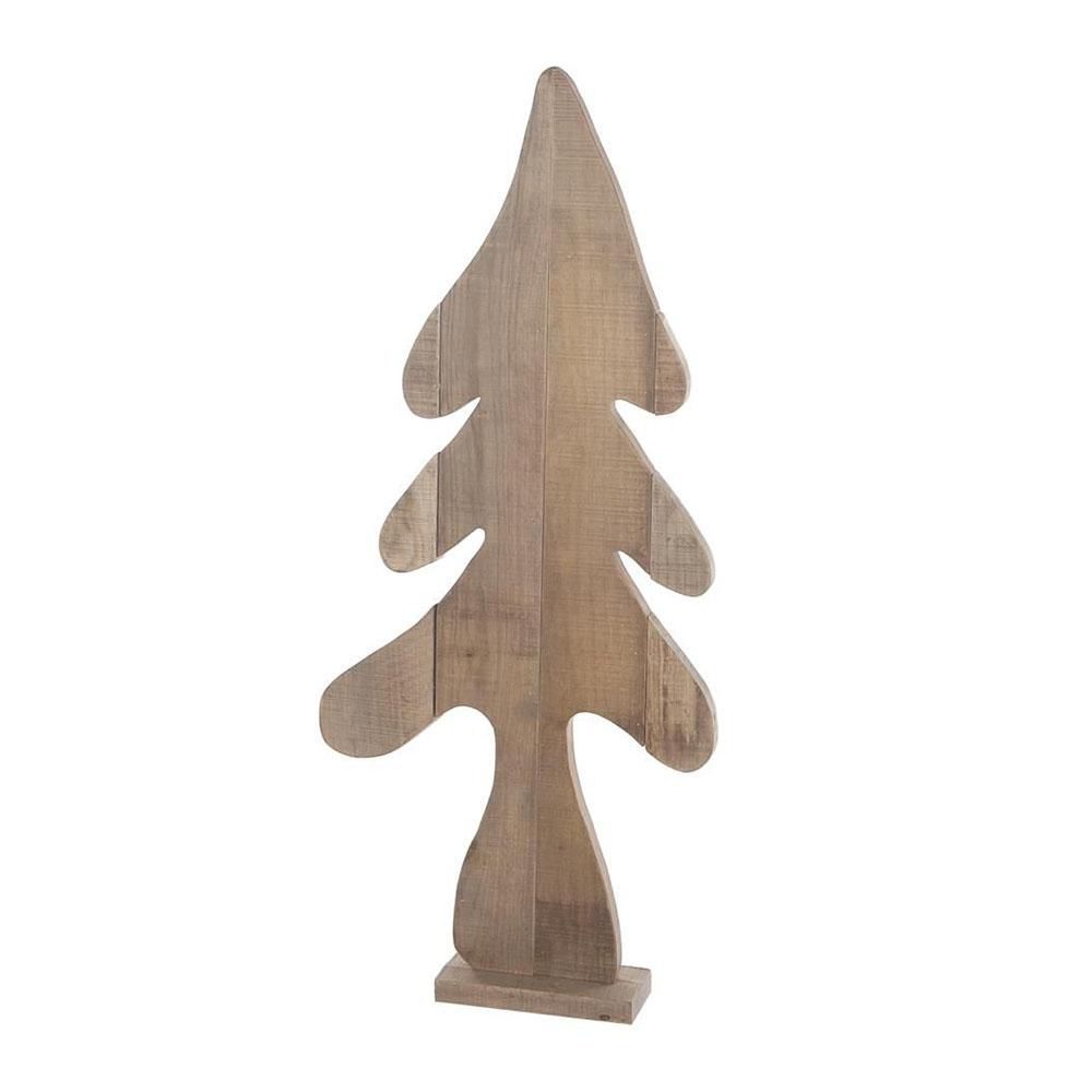 ALBERO LEGNO C/BASE 35X10X83 NATURALE