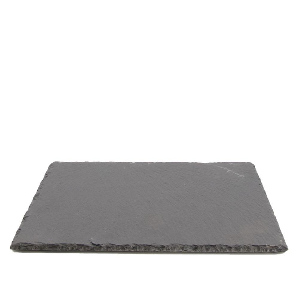 PIATTO ARDESIA QUADRATO25X25 CM NERO