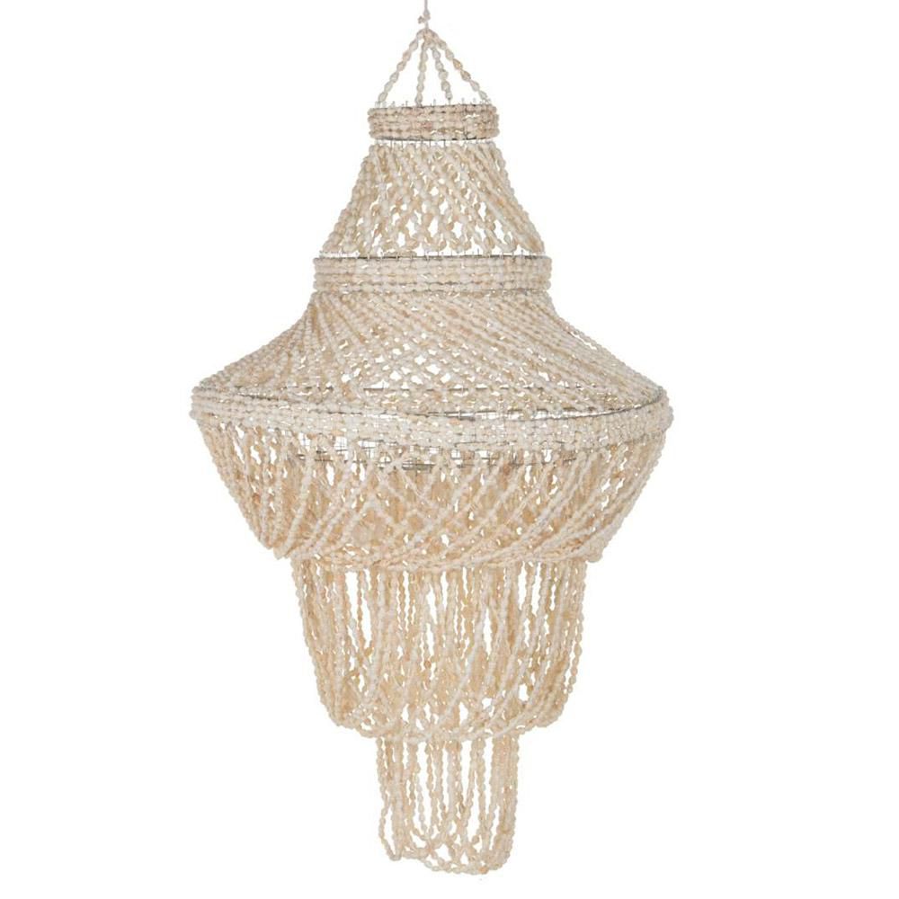 LAMPADARIO CONCHIGLIE -SMELL SHELL- CM.40 NATURALE