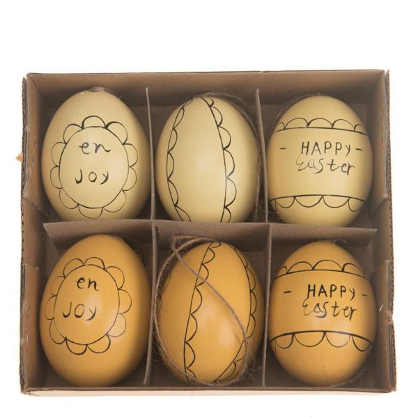 SET 6 UOVA-EASTER- ASS.GIALLO SET 6 UOVA-EASTER- ASS.GIALLO