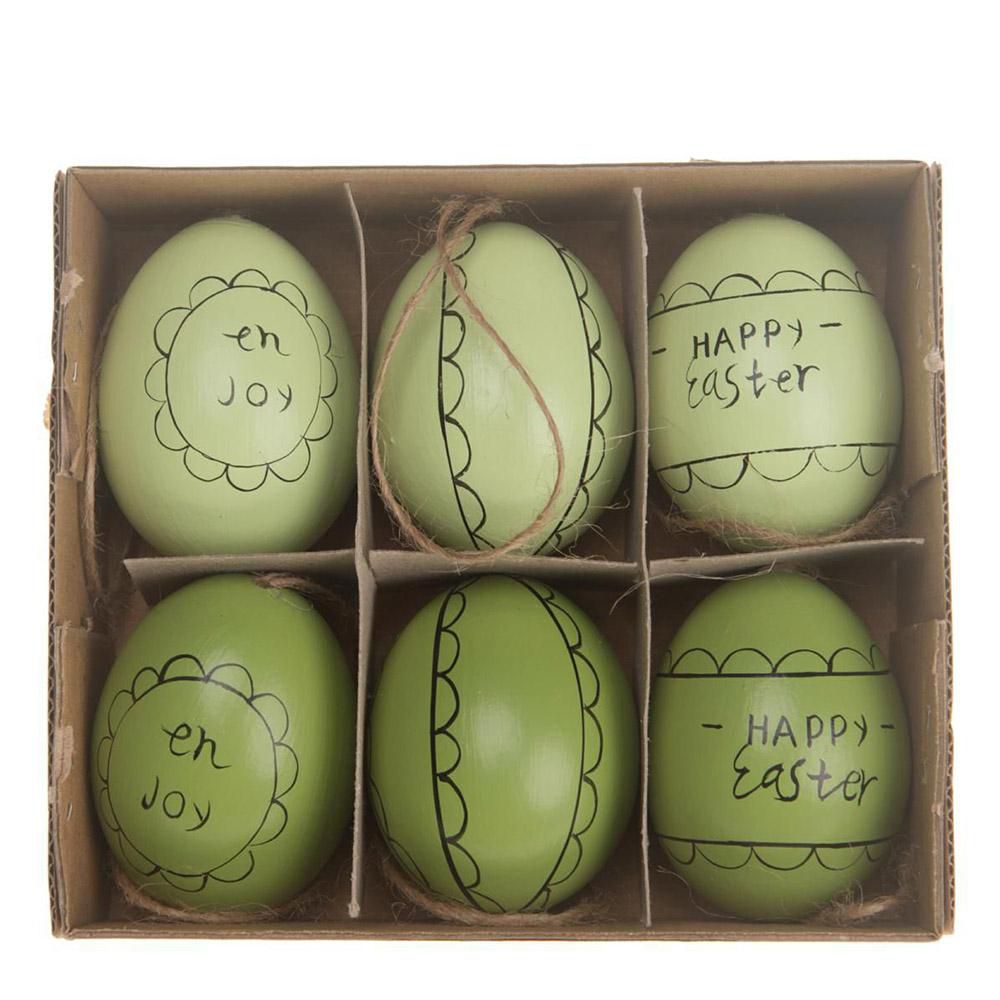 SET 6 UOVA-EASTER- ASS.VERDE SET 6 UOVA-EASTER- ASS.VERDE