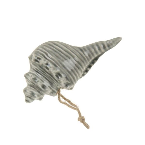 CONCHIGLIA CERAM. D/APP. 12,5X12,5X3,5 GRIGIO/VERDE CONCHIGLIA CERAM. D/APP. 12,5X12,5X3,5 GRIGIO/VERDE