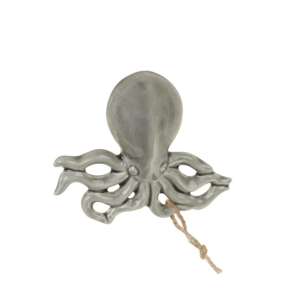 CALAMARO CERAM. D/APP. 13X11X3 GRIGIO/VERDE CALAMARO CERAM. D/APP. 13X11X3 GRIGIO/VERDE