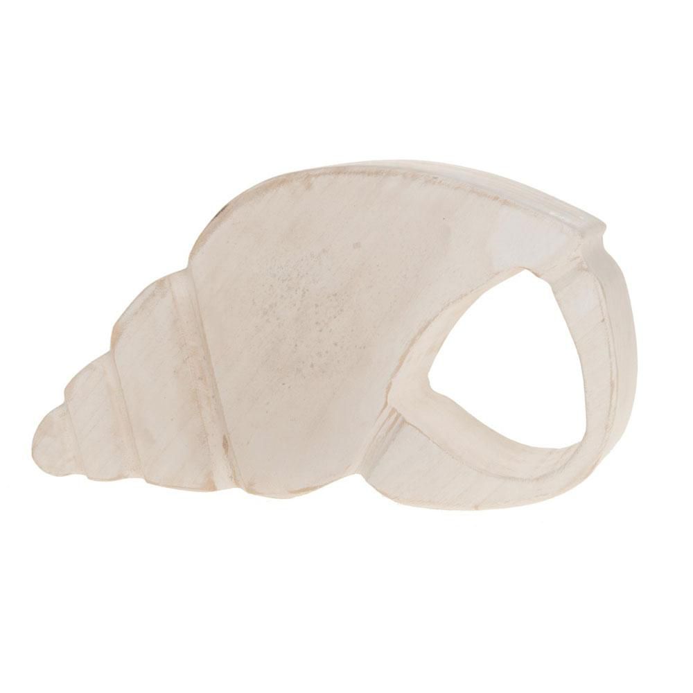 CONCHIGLIA LEGNO PAULOWNIA 33X17X7 BIANCO WASH