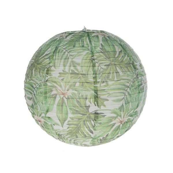 LANTERNA CARTA SFERICA -JUNGLE- 30,5 CM VERDE LANTERNA CARTA SFERICA -JUNGLE- 30,5 CM VERDE