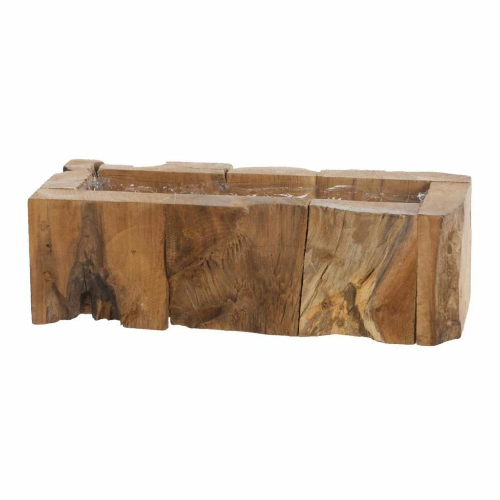 CASSETTA LEGNO TEAK 39X15X12 NATURALE CASSETTA LEGNO TEAK 39X15X12 NATURALE