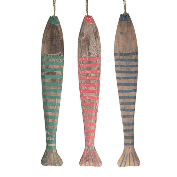 PESCE LEGNO D/APPENDERE80x12X3 CM ASS.3 COLORI MISTI PESCE LEGNO D/APPENDERE80x12X3 CM ASS.3 COLORI MISTI