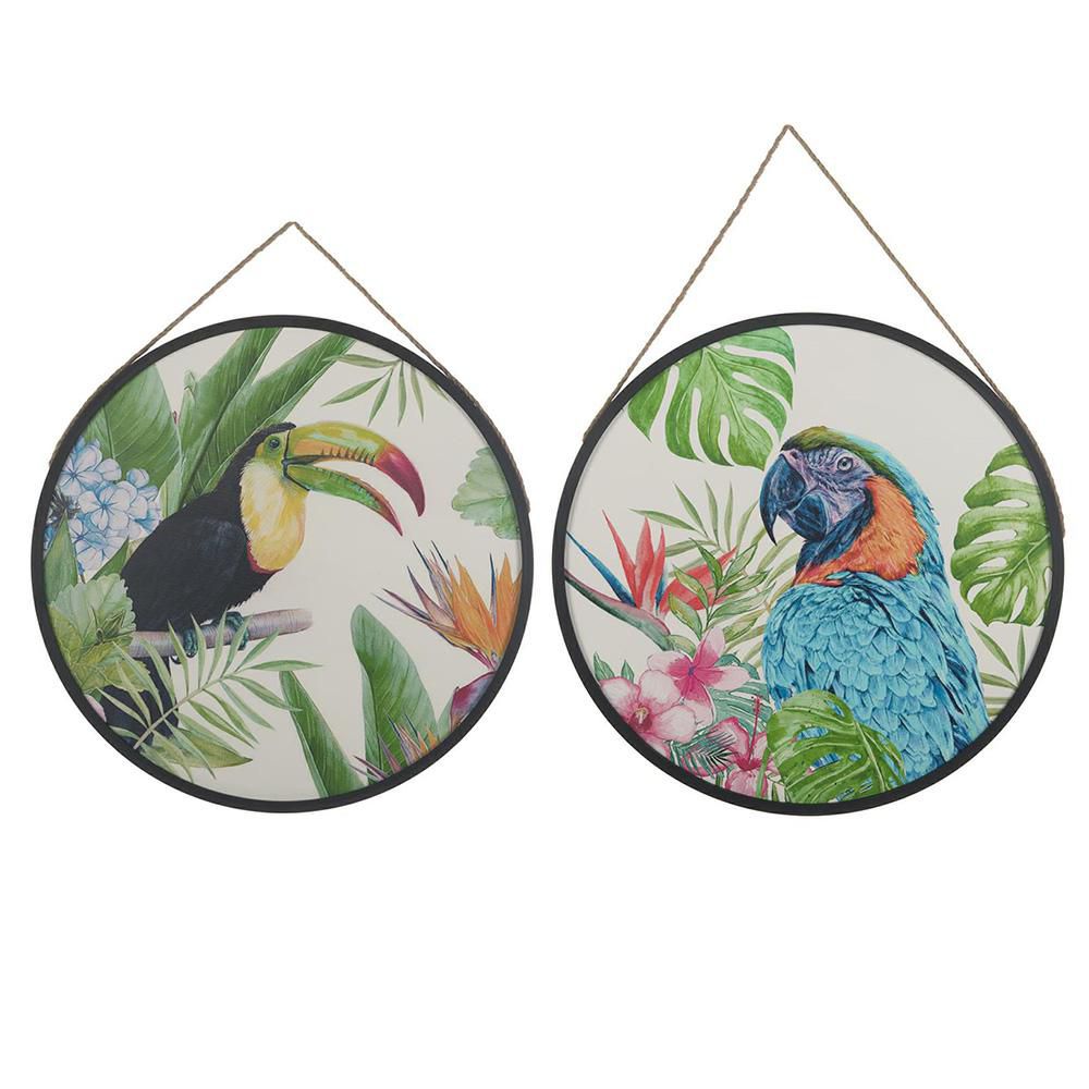 DECORAZIONE D/PARETE -UCCELLI- TNDA 70X70X3 CM LEGNO ASS.2 DECORAZIONE D/PARETE -UCCELLI- TNDA 70X70X3 CM LEGNO ASS.2