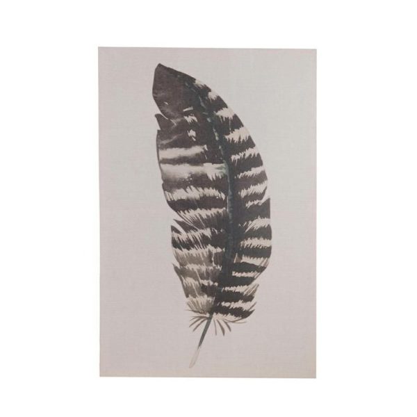 TELA STAMPATA 38X58X2,5CM -PIUMA- TELA STAMPATA 38X58X2,5CM -PIUMA-