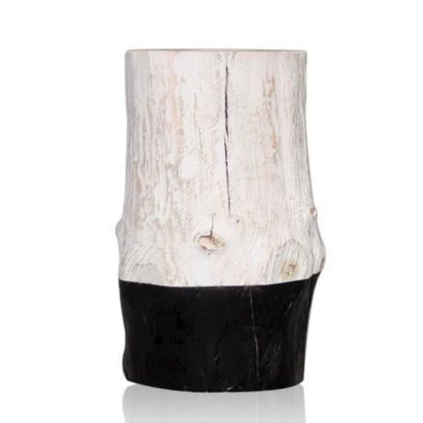 PORTATEALIGHT LEGNO-COZY- D11 H13 BIANCO/NERO PORTATEALIGHT LEGNO-COZY- D11 H13 BIANCO/NERO