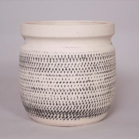 VASO CERAMICA D.14 CMH.14 CM -FIFT- NERO VASO CERAMICA D.14 CMH.14 CM -FIFT- NERO