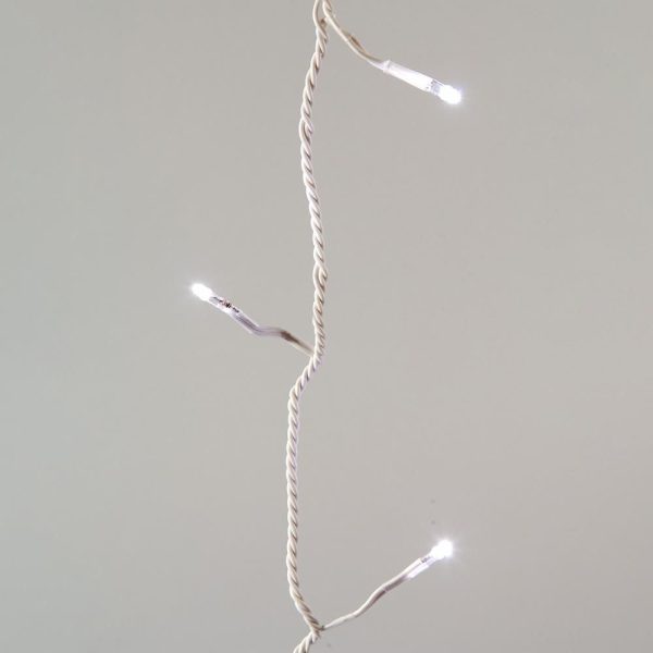 FILO LUCI 180LED L.FREDDA/F.BIANCO INTERMITTENZA OUTDOOR