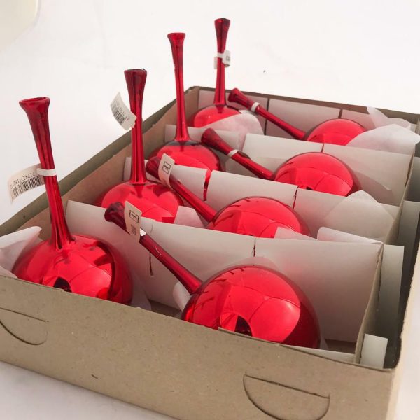 SET 8 SFERE PICK VETRO MM.80 ROSSO SET 8 SFERE PICK VETRO MM.80 ROSSO