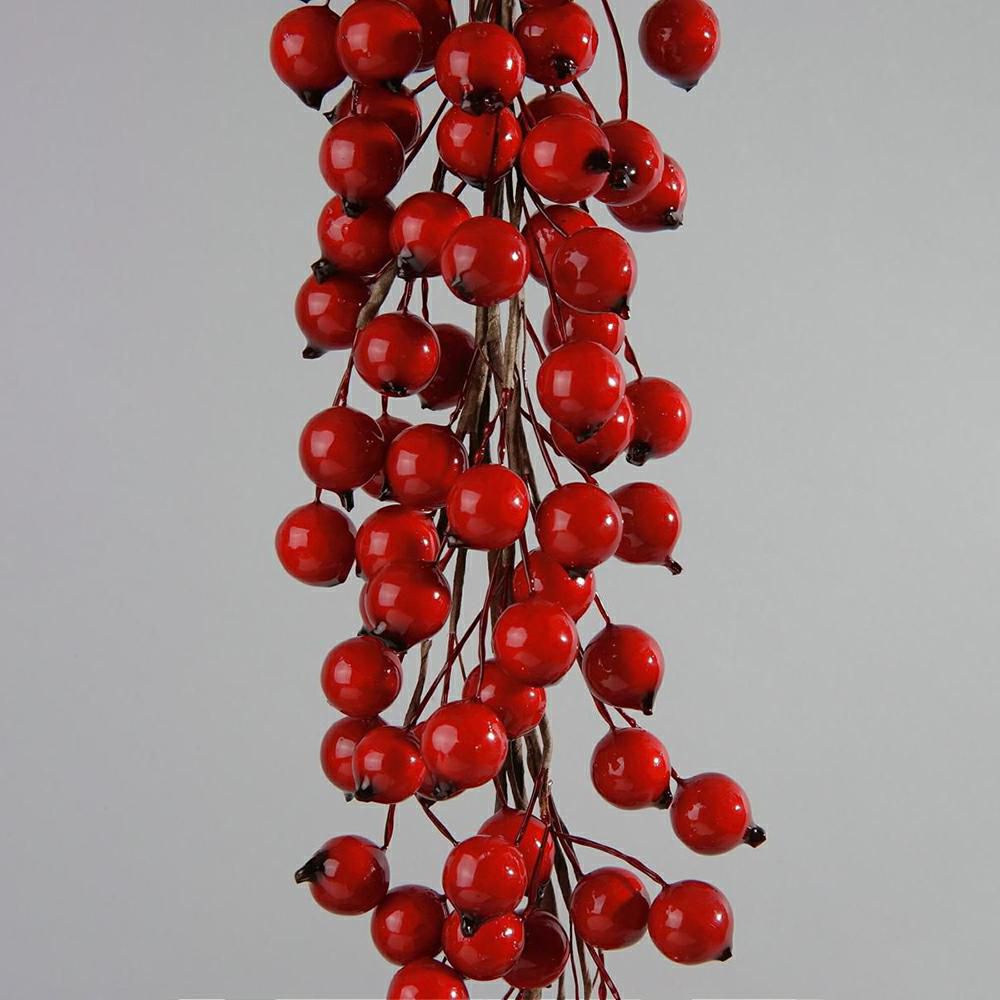 BACCHE GRANDI RAMO CM.130 ROSSO BACCHE GRANDI RAMO CM.130 ROSSO