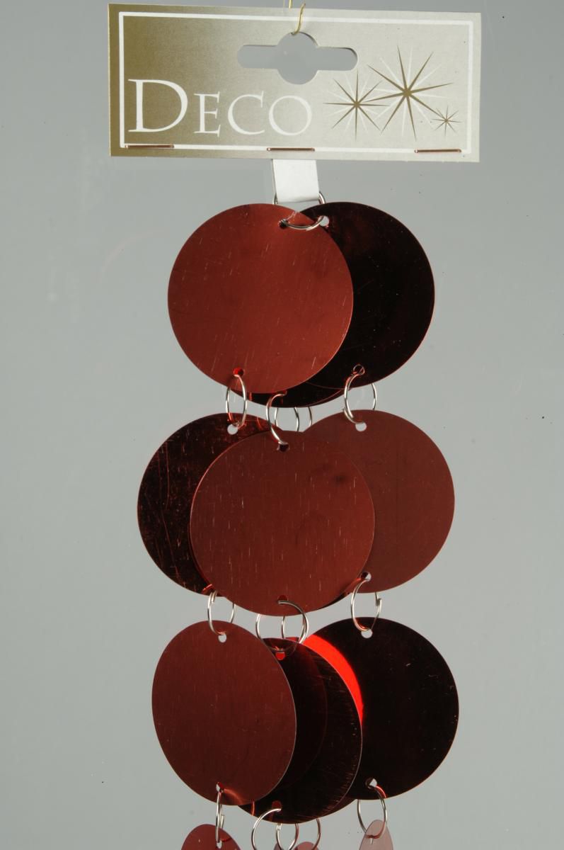 FILO MEDAGLIA LUSTRINI D.5 CM 200 CM ROSSO