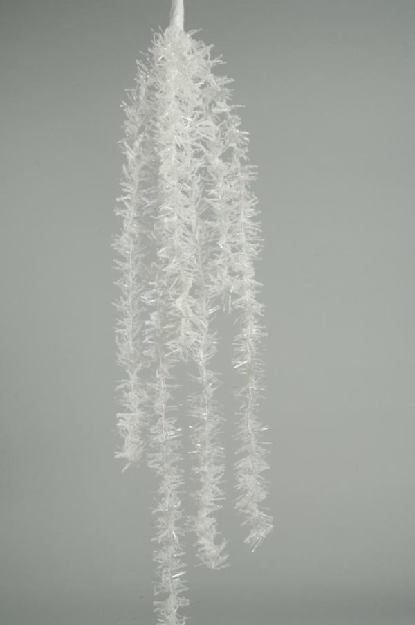 FESTONE PPL 120 CM TINSEL FROSTED BIANCO FESTONE PPL 120 CM TINSEL FROSTED BIANCO