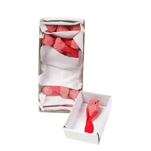 UCCELLINO PICK-JOY-PZ12D9 ROSSO ED UCCELLINO PICK-JOY-PZ12D9 ROSSO ED