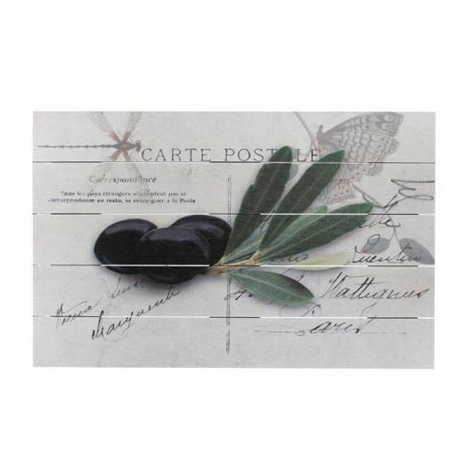 POSTO TAVOLA RIGIDO -OLIVE- 38X60 CM