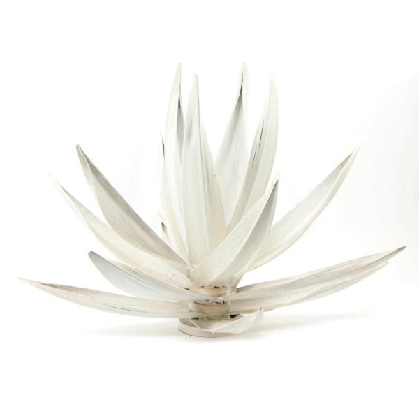 LOTUS COCOLEAF D.60 CM H.60 CM FROSTED BIANCO LOTUS COCOLEAF D.60 CM H.60 CM FROSTED BIANCO