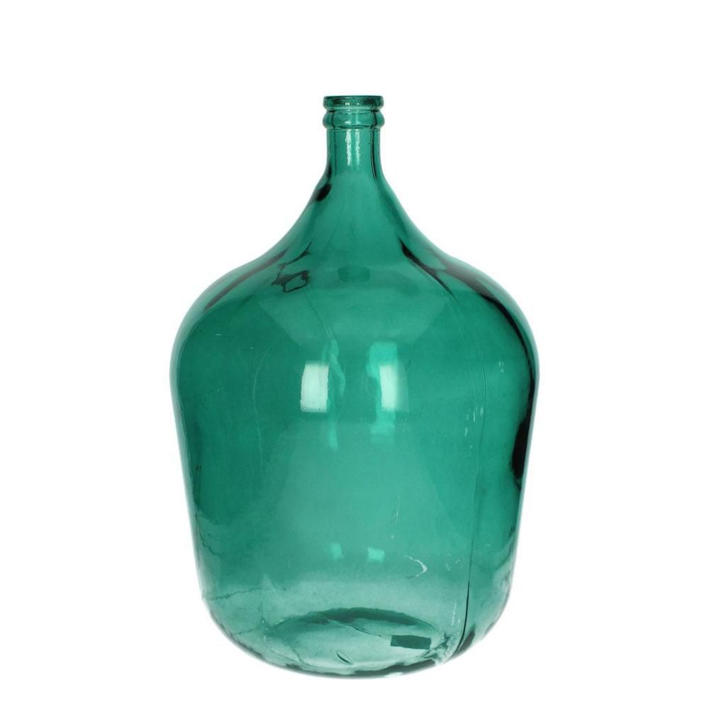 BOTTIGLIA VETRO D.40 CMH.56 CM BLU