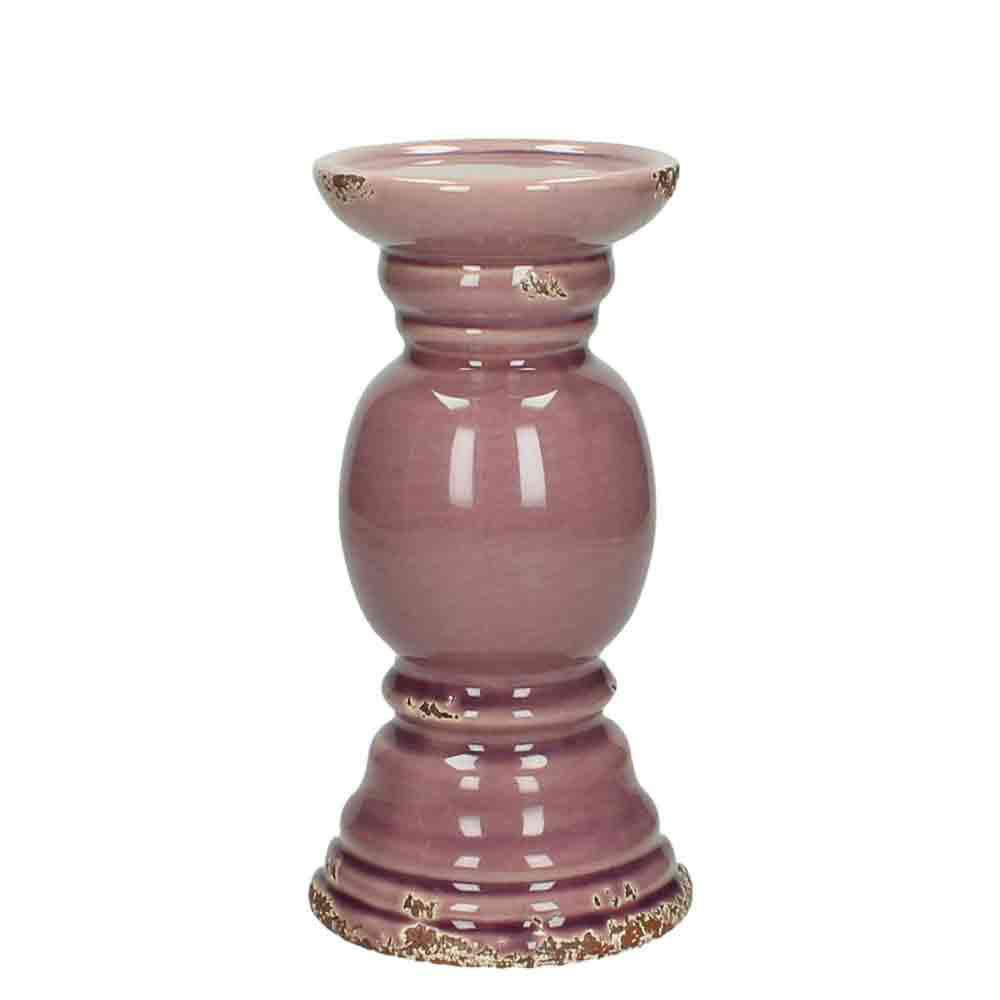 CANDELIERE CERAMICA D.10,3 H.20,3 CM LILLA